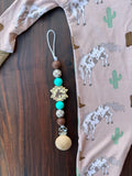 Bucking Horse Pacifier Clip